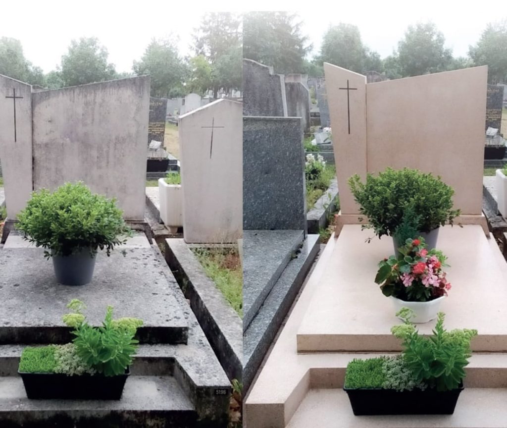 entretien d'une sépulture